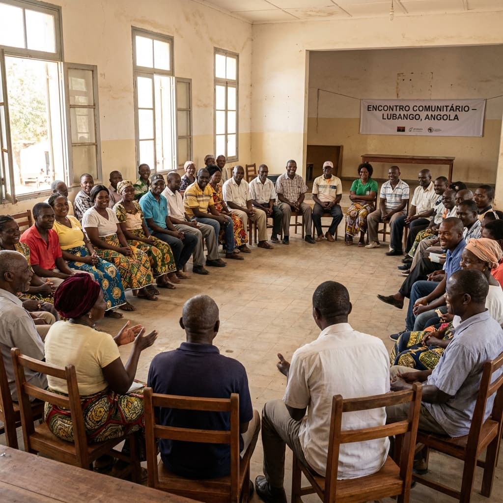 Fórum em Centro Comunitário de Viana